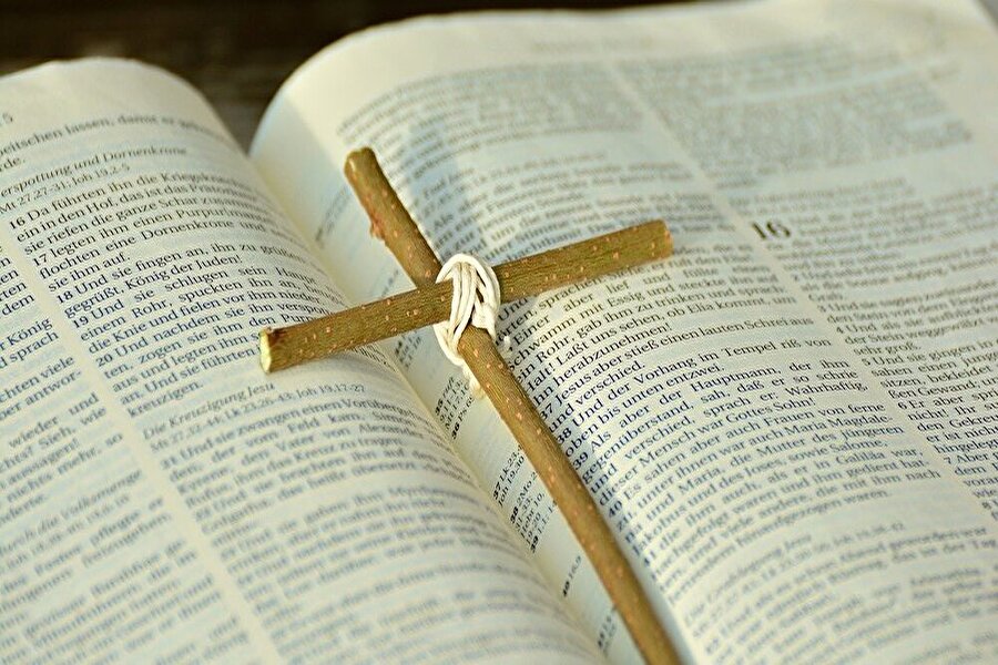 bible & cross